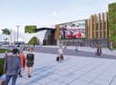 An artist's impression of a revamped Leigh town centre