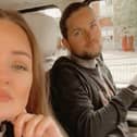 Melissa Jane and Benn Elliott who are due to get married on Saturday
