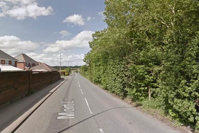 Mort Lane in Tyldesley has been closed in both directions. Pic: Google Street View