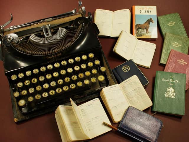 Enid Blyton's typewriter