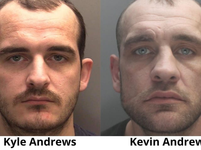 The Andrews brothers. Image: Cheshire Police