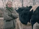 Elizabeth Moss stars as June Osborne in The Handmaid’s Tale. Picture: Jasper Savage/Hulu
