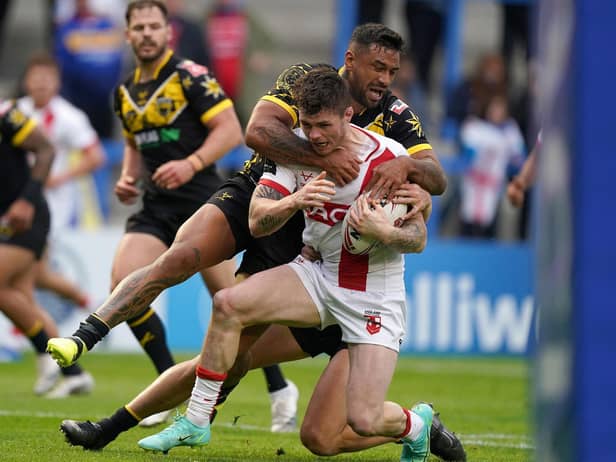 John Bateman was injured playing for England