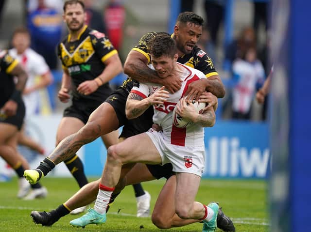 John Bateman was injured playing for England