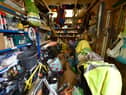 Millions of UK garages are not used for cars as they are too full of junk
