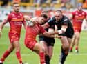 Action from Castleford v Catalans