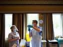 Mixing doses of the Oxford/AstraZeneca and Pfizer/BioNTech vaccines generates a robust immune response against coronavirus, research suggests.