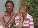Kay Dunbar MBE with her husband Stephen Bristow