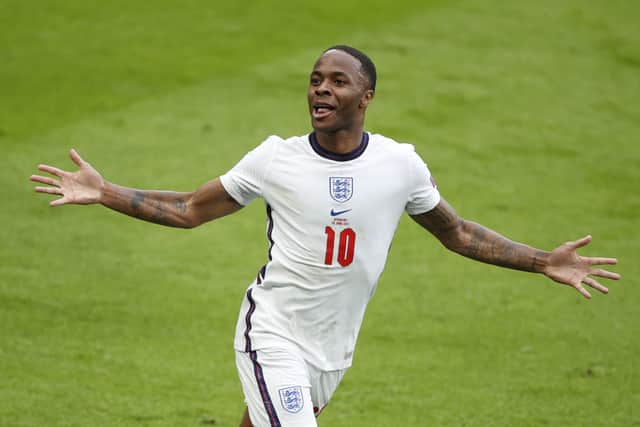 Raheem Sterling got the crucial opener against Germany