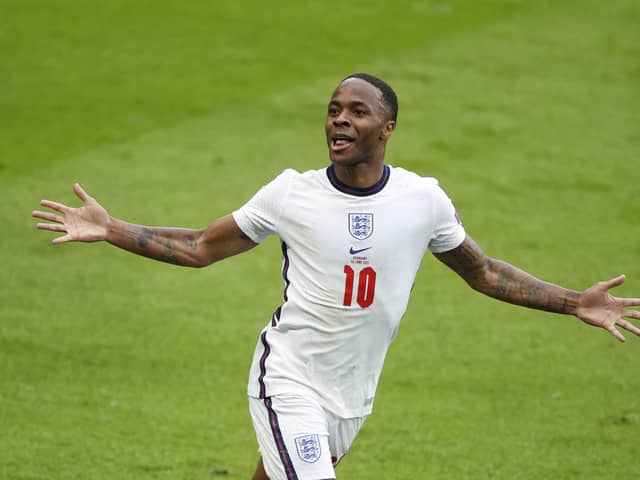 Raheem Sterling got the crucial opener against Germany
