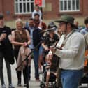 The Lathums play an impromptu gig in Wigan town centre