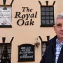Tony Callaghan outside the Royal Oak