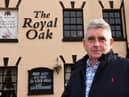 Tony Callaghan outside the Royal Oak