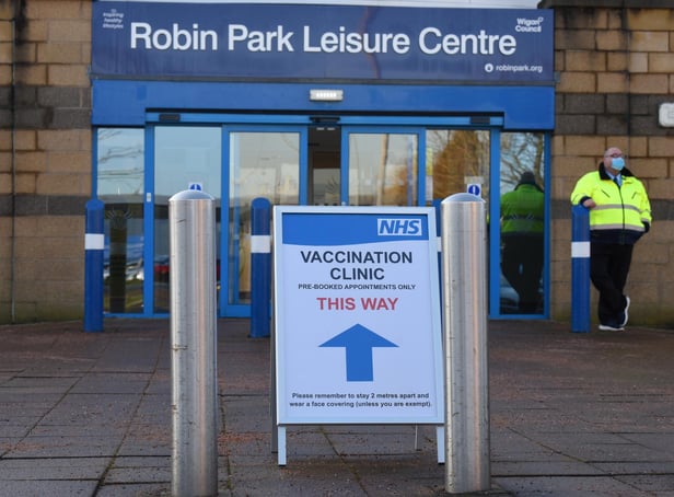 Walk-in vaccine clinics are being run in Wigan and Leigh today