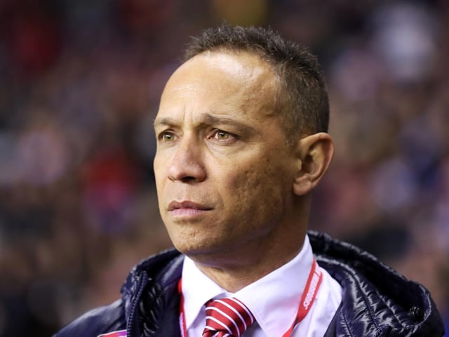 Wigan coach Adrian Lam.