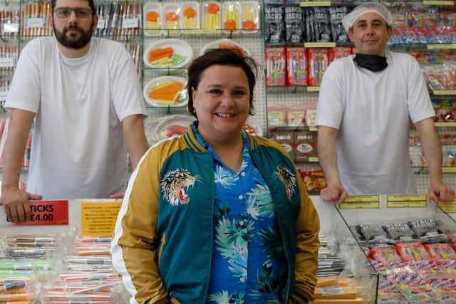 Susan Calman unravels the mysteries of making rock in Grand Week by the Sea, a new series on Channel 5