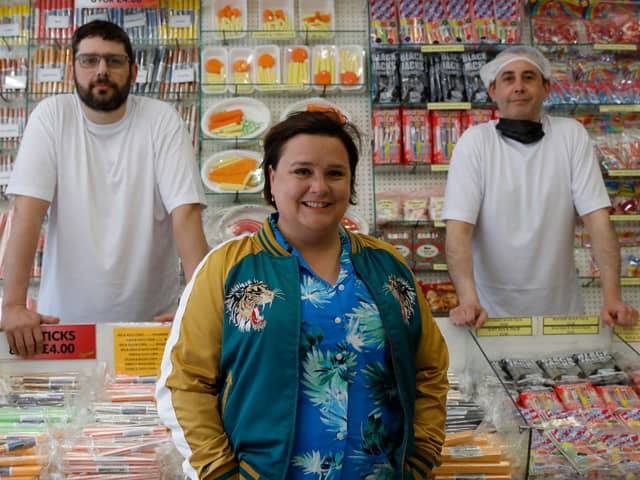 Susan Calman unravels the mysteries of making rock in Grand Week by the Sea, a new series on Channel 5