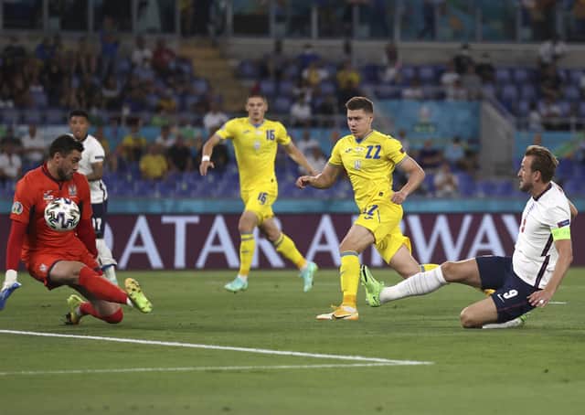 Harry Kane gives England a dream start in Rome with the opening goal against Ukraine
