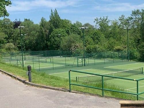 Bellingham Tennis Club opposite the hospital