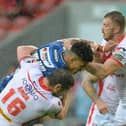 Kai Pearce-Paul and Willie Isa were sinbinned in the derby