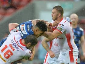 Kai Pearce-Paul and Willie Isa were sinbinned in the derby