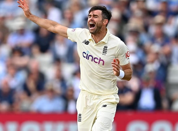 James Anderson returned to County Championship action for Lancashire with great success
