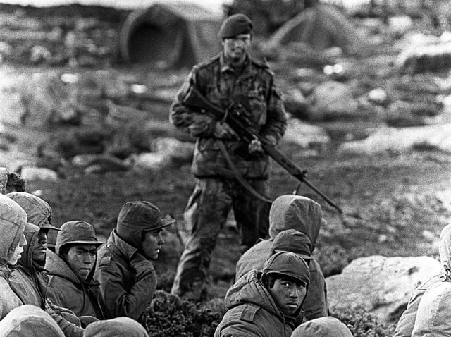 Argentinian prisoners of war