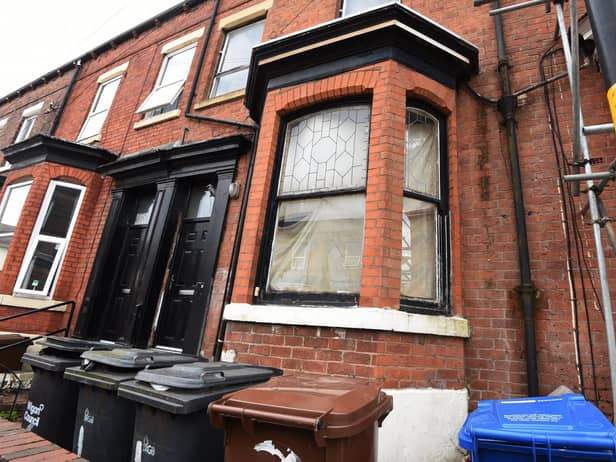 The property in Springfield Street