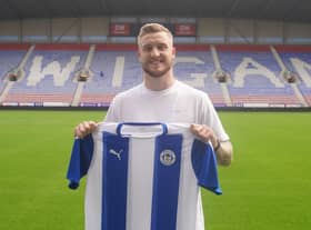 Stephen Humphrys at the DW Stadium