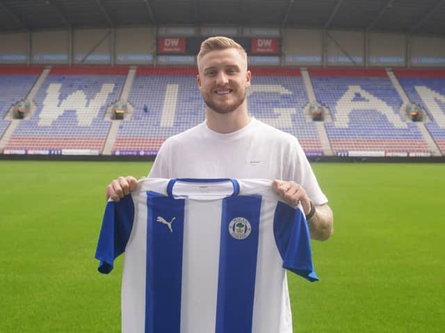 Stephen Humphrys at the DW Stadium