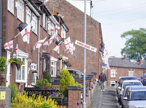 Wales Street in Oldham, Lancashire, where residents have renamed the road to England Street