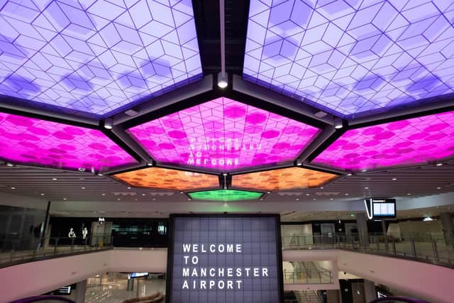 The new-look Terminal 2 at Manchester Airport