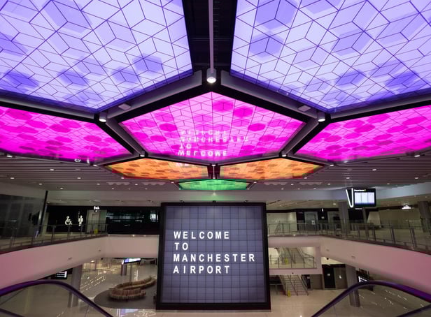 The new-look Terminal 2 at Manchester Airport