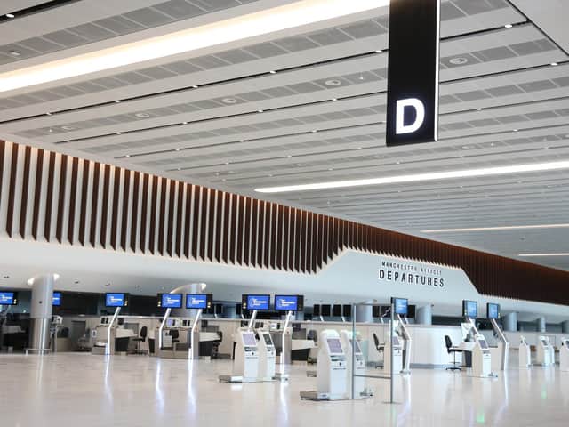 The new-look Terminal 2 at Manchester Airport