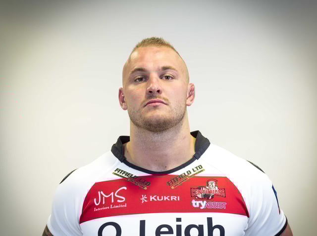 Jamie Action during his spell as a Leigh Centurions player