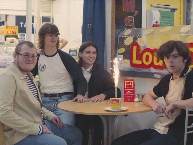 The Lathums in Wigan Market