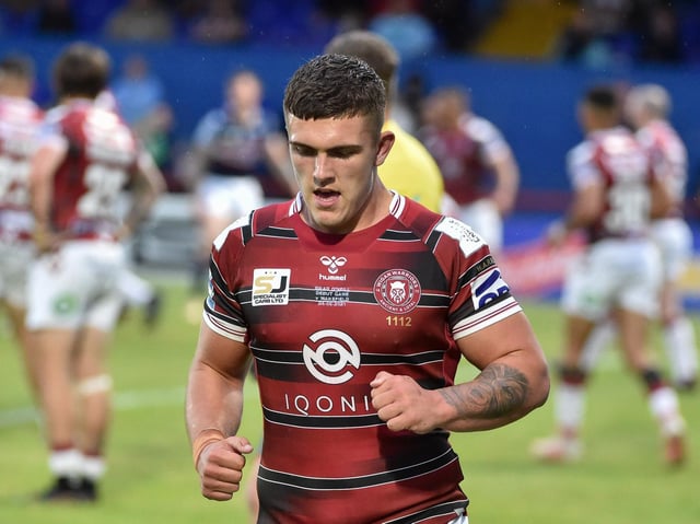 Brad O'Neill on his Wigan debut