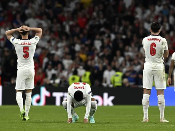 this was the best performance by the England football team since our World Cup victory back in 1966, says James Grundy