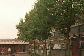 The now demolished Abraham Guest High School in Orrell