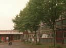 The now demolished Abraham Guest High School in Orrell