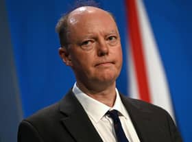 Britain's Chief Medical Officer for England Chris Whitty
