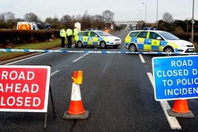 Police are appealing for witnesses after a collision in Lathom left a motorcyclist seriously injured.