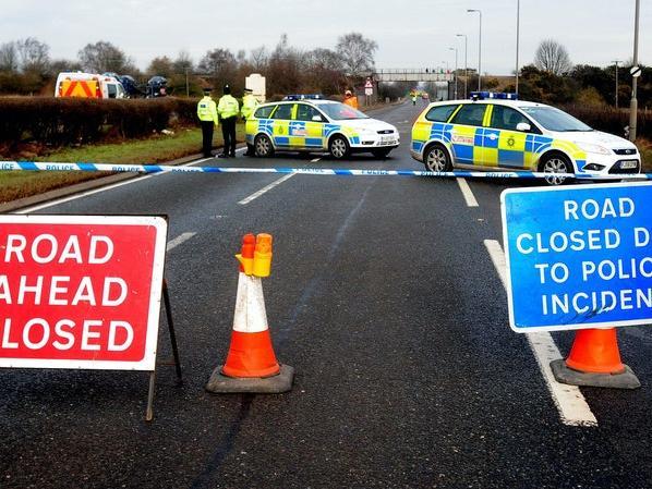 Police are appealing for witnesses after a collision in Lathom left a motorcyclist seriously injured.