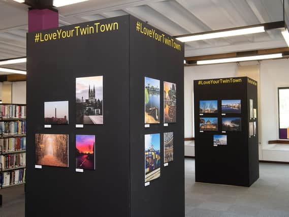The photography exhibition in Leigh Library