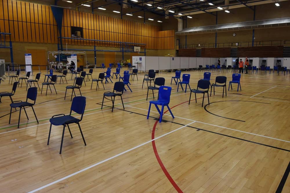 Walk-in clinics are taking place at Robin Park Leisure Centre this week
