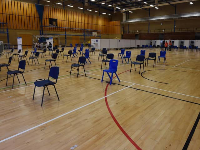 Walk-in clinics are taking place at Robin Park Leisure Centre this week
