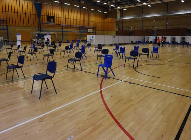 Walk-in clinics are taking place at Robin Park Leisure Centre this week