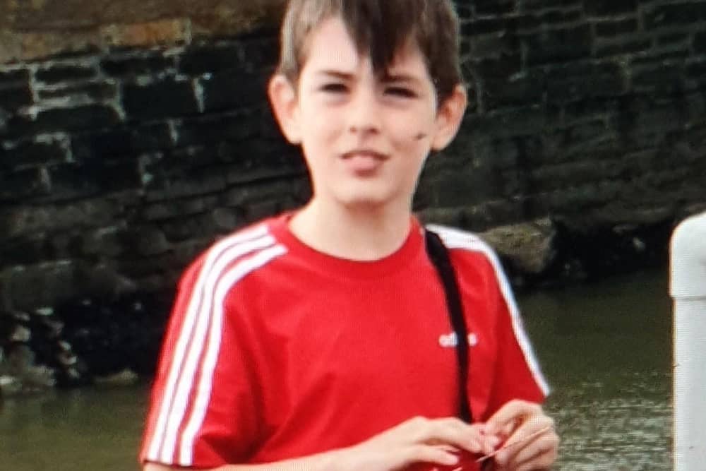 Police have released this picture of missing Harley Welch