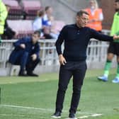Leam Richardson on the sidelines against Stoke