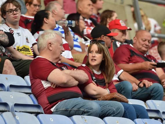 Wigan Warriors fans (Photo: Bernard Platt)
